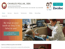 Tablet Screenshot of cpollak.com